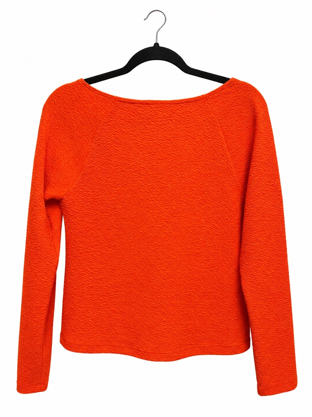 Anthropologie Maeve Sweetheart Textured Top NWT Medium Orange - Picture 2 of 4